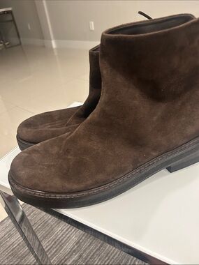 Marsell Men's Dark Brown Suede Chukka Boots
